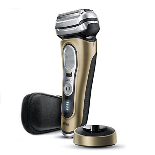 Braun Series 9 Pro Best Shave 4+1 ProHead with ProLift Trimmer & Charging Stand - Gold - MoreShopping - Men's Personal Care - Braun