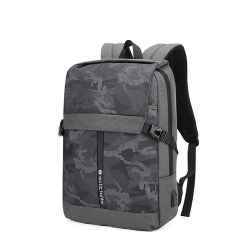 Arctic Hunter B00352 Waterproof Multifunctional 15.6 Laptop Backpack - Grey - MoreShopping - Laptop Bags - Arctic