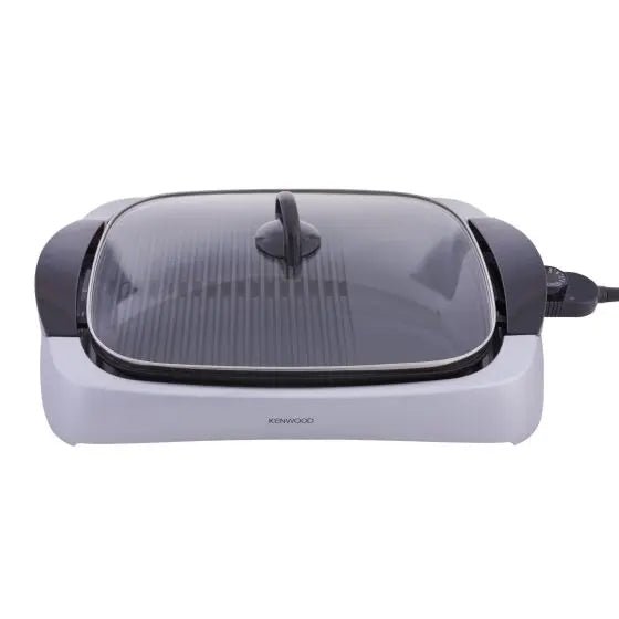 Kenwood HG266 Health Grill with Glass Lid 2000 W - Silver - MoreShopping - Kitchen Appliance - Kenwood