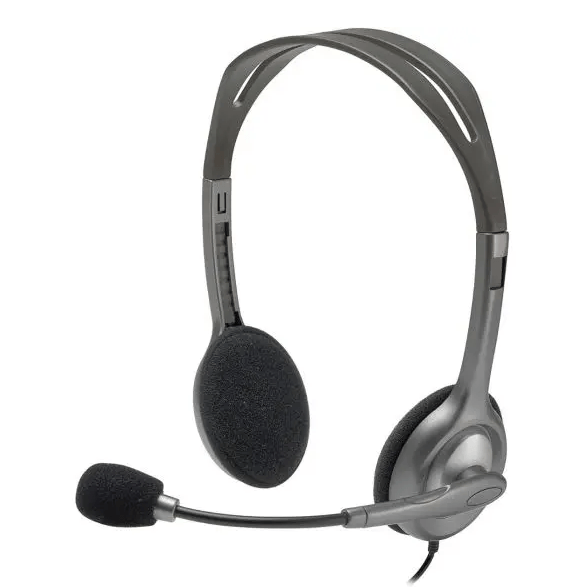 Logitech H111 Stereo Headset - Black - MoreShopping - PC Headsets - Logitech