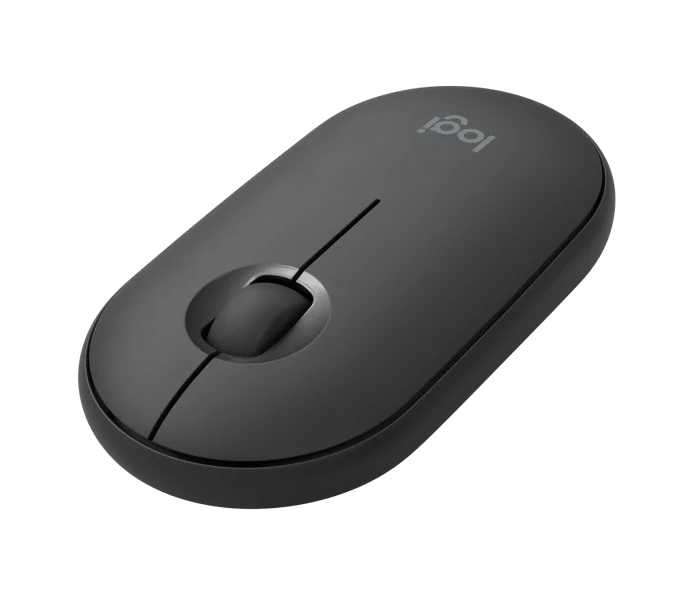 Logitech Pebble M350 Modern, Slim, and Silent Wireless and Bluetooth® Mouse - Black - MoreShopping - PC Mouses - Logitech