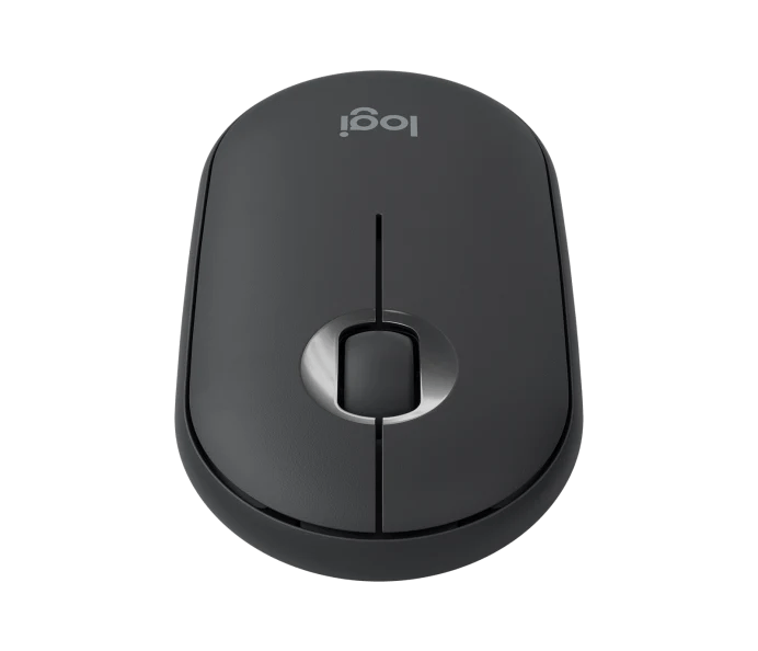 Logitech Pebble M350 Modern, Slim, and Silent Wireless and Bluetooth® Mouse - Black - MoreShopping - PC Mouses - Logitech