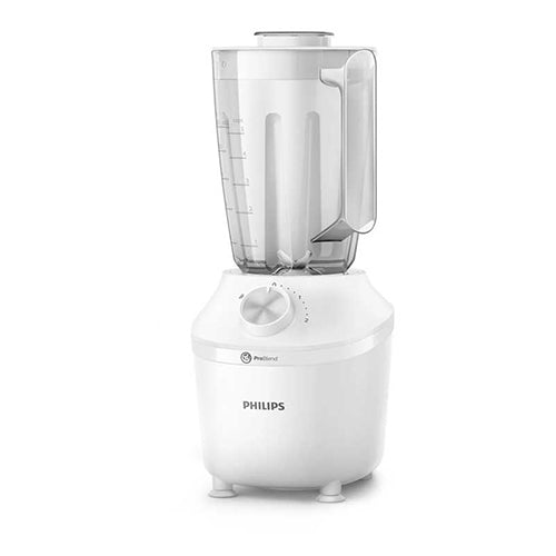 PHILIPS Blender 3000 Series 600W Smooth blends with no lumps in 45 seconds - White - MoreShopping - Kitchen Appliance - Philips