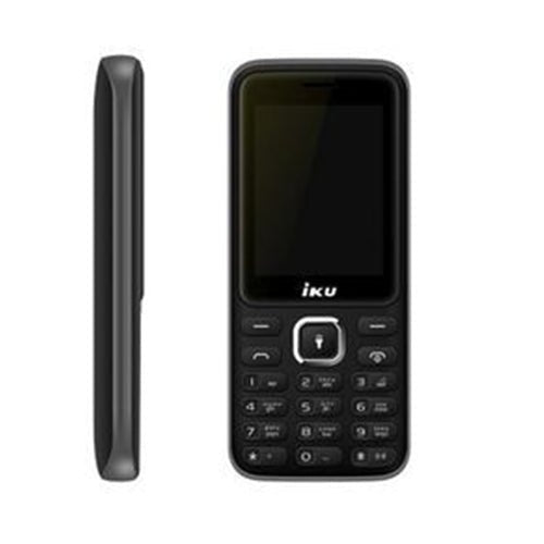 IKU Mobile R240 Dual SIM 2G LTE, 512MB, 256MB RAM - Gray - MoreShopping - Feature Phone IKU - IKU