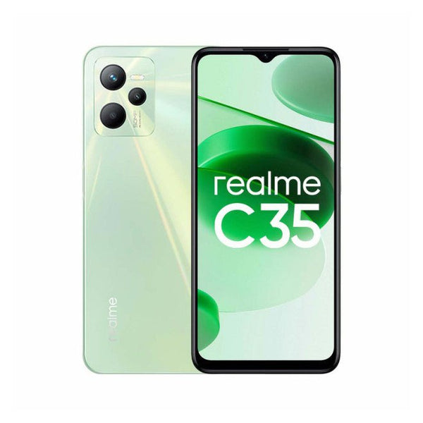 realme C35 Dual SIM, 4GB RAM, 128GB, 5000mAh - Glowing Green - MoreShopping - Smart Phones - Realme