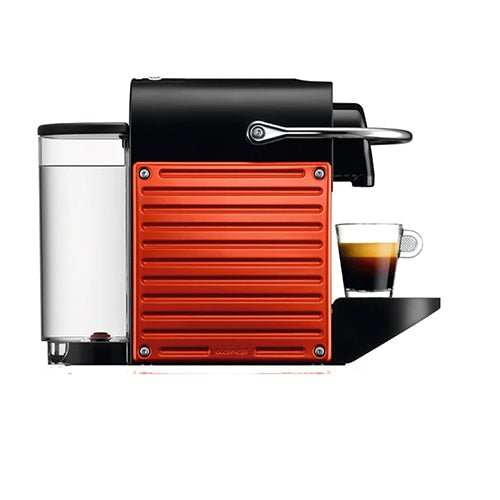 NESPRESSO Pixie Electric C61 Titan Coffee Machine + Nespresso Display - -