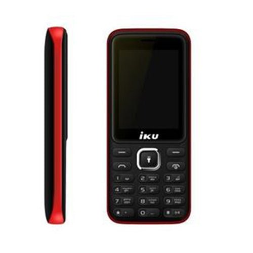 IKU Mobile R240 Dual SIM 2G LTE, 512MB, 256MB RAM - Red - MoreShopping - Feature Phone IKU - IKU