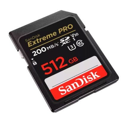 SanDisk 512GB Extreme PRO SDXC UHS-I Card Speed UP TO 200MB/s - C10, U3, V30, 4K UHD, SD Card - MoreShopping - SD Cards - SanDisk