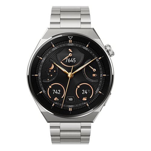 HUAWEI Watch GT 3 Pro Light Titanium Case 46mm - Light Titanium Strap - MoreShopping - Wearable Huawei - Huawei