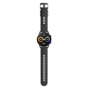 IMILAB Smart Watch W12 for Men, 1.32 Inch /46mm HD Screen, 30-day Battery Life, IP68 - Black + Black metal strap + Black Fluoroelastomer strap - MoreShopping - Smart Watches - IMILAB