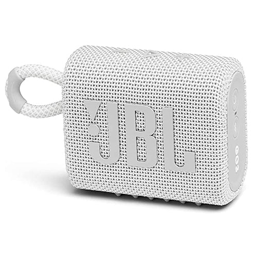 JBL Go 3 - White - MoreShopping - Bluetooth Speakers - JBL