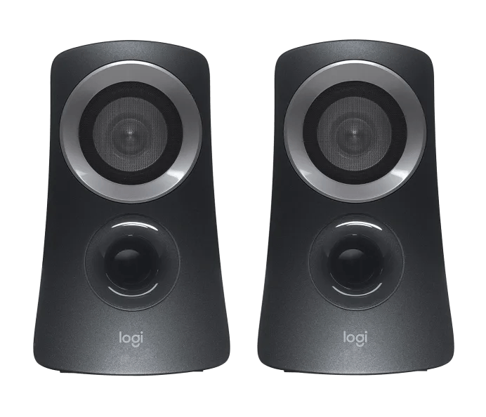 Logitech Z313 SPEAKER SYSTEM WITH SUBWOOFER Rich Balanced Sound - Black - MoreShopping - PC Speakers - Logitech